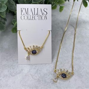 Evil eye necklace